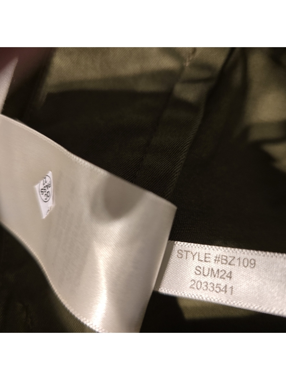 J. Crew Slim Flex TruTemp365 Pants 29x30 Olive Green Mens NWT - Picture 7 of 7